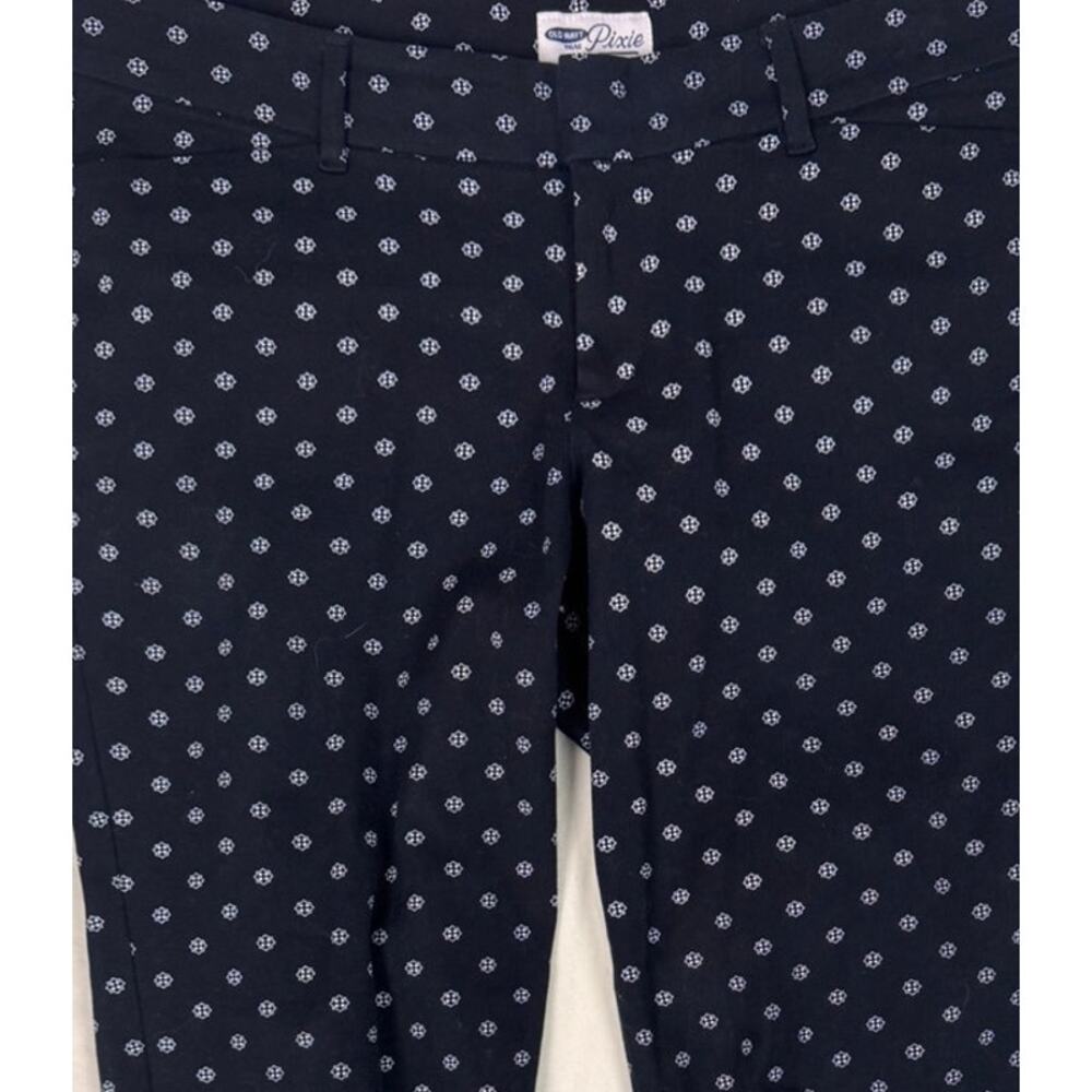 Old Navy Pixie Size 10 Regular Ankle Pants Black … - image 2